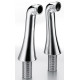 2 Colonnettes Hautes 130 Mm Mm3/4" Chrome CH16051 CRISTINA 