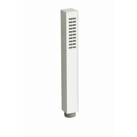 Douchette Monojet Anticalcaire Carree Blanc PD10324 CRISTINA 