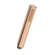 Douchette Monojet Anticalcaire Carre Or Rose Brosse PD11434P CRISTINA 